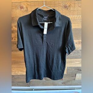 J. Crew Classic Black Polo Shirt